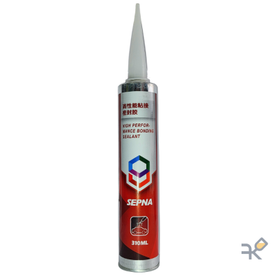 Клей для вклейки стекол SEPNA 310мл(PU-8730)чёрный